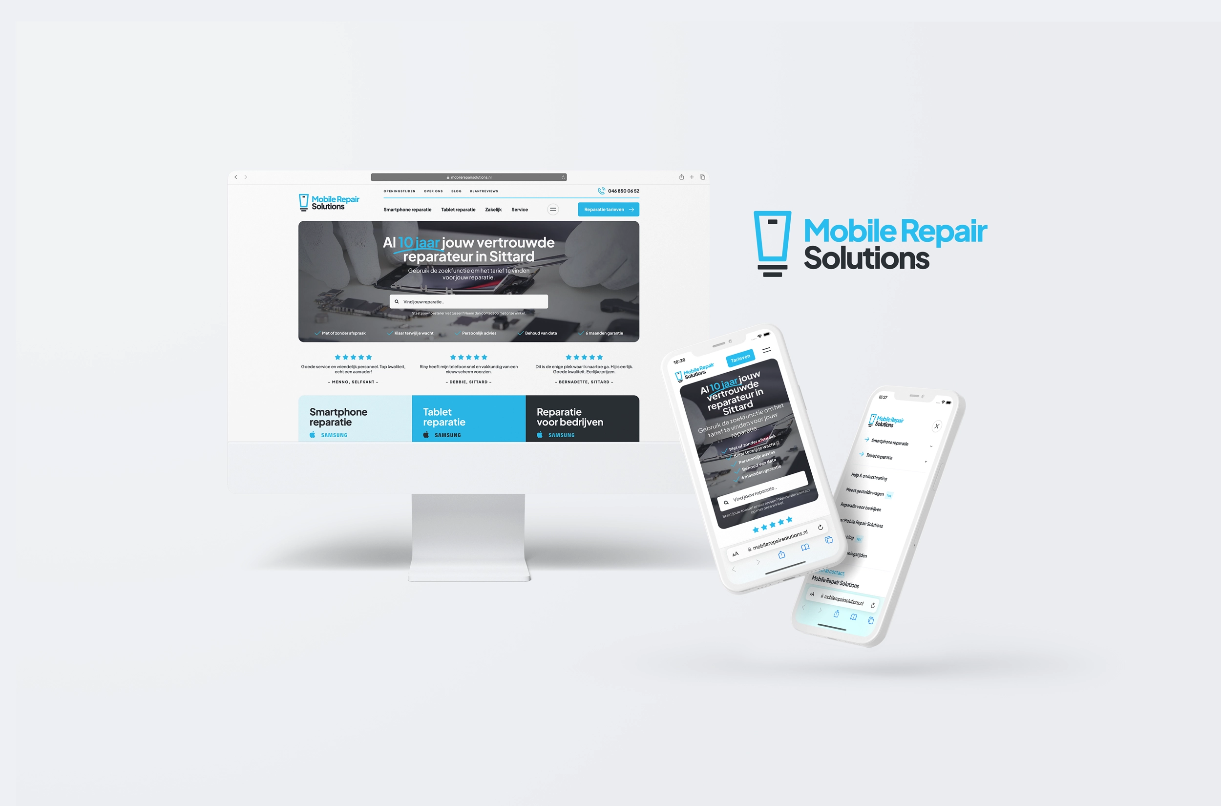 Nieuw jasje voor Mobile Repair Solutions: Ontdek onze volledig vernieuwde website!